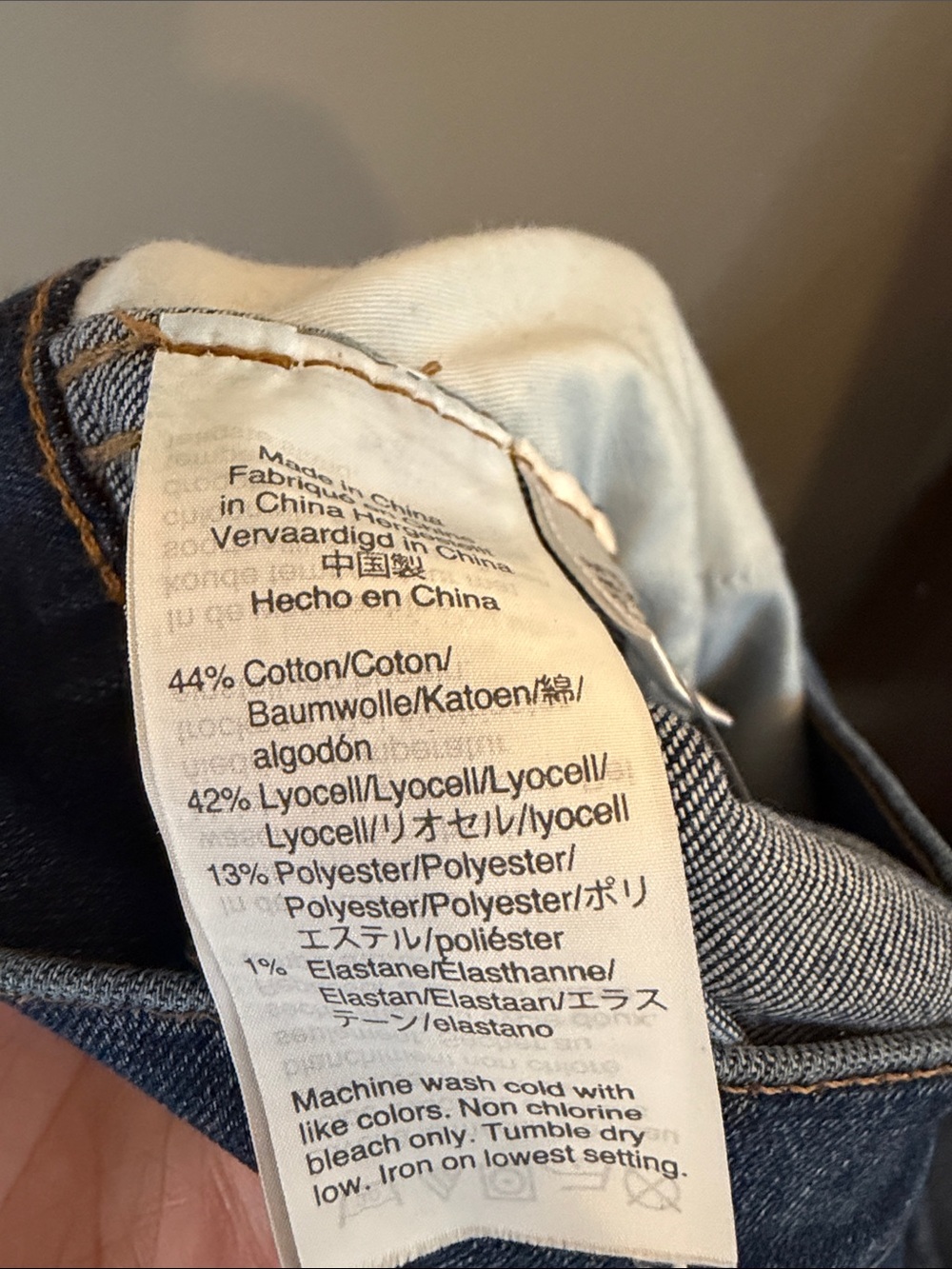 Madewell 10” High Rise Skinny Jeans Women’s Plus Size 35 Dark Wash Stretch - Picture 8 of 9